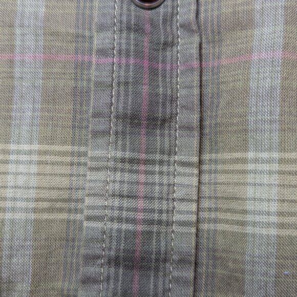 Sonoma Shirt Mens xxl Pearl Snap Fitted Western Cowboy Rodeo 100% Cotton - Picture 2 of 6